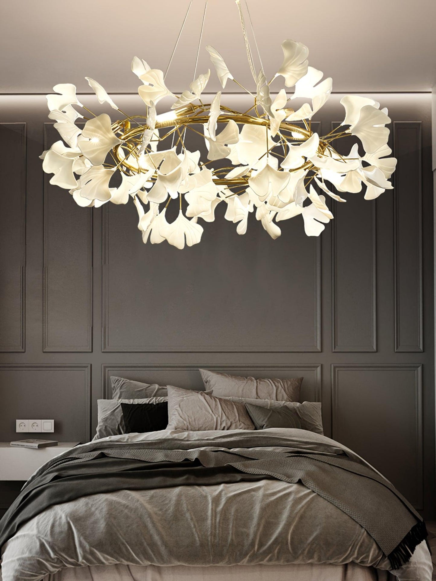 Gingko Gasolier Chandelier O