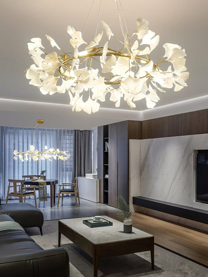 Gingko Gasolier Chandelier O