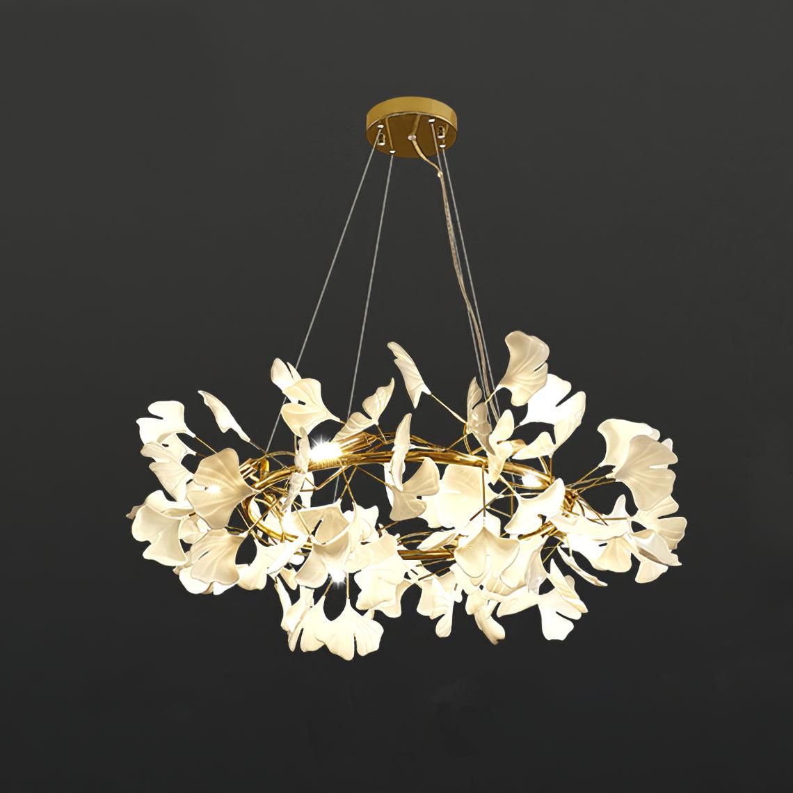 Gingko Gasolier Chandelier O