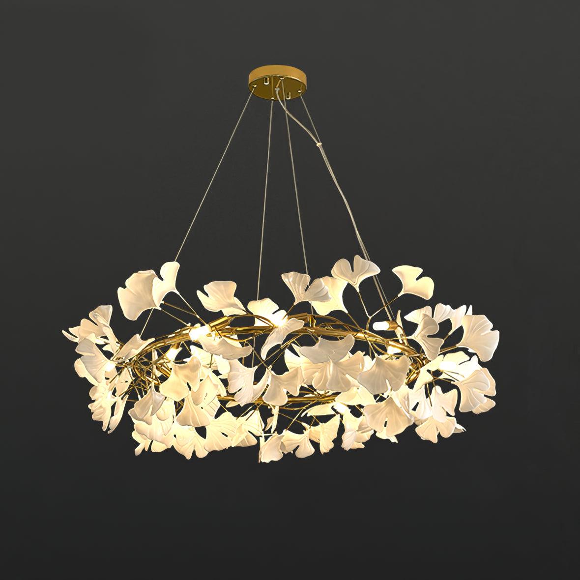 Gingko Gasolier Chandelier O