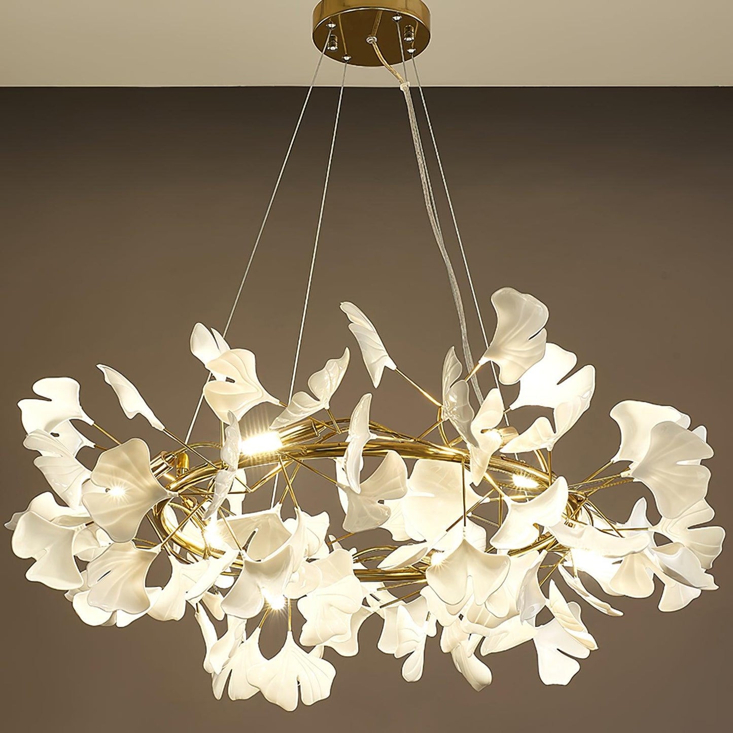 Gingko Gasolier Chandelier O