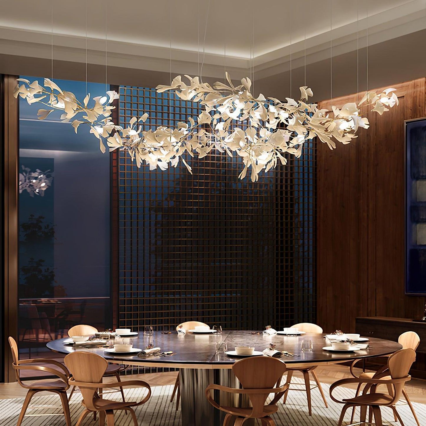 Gingko Electrolier Chandelier K