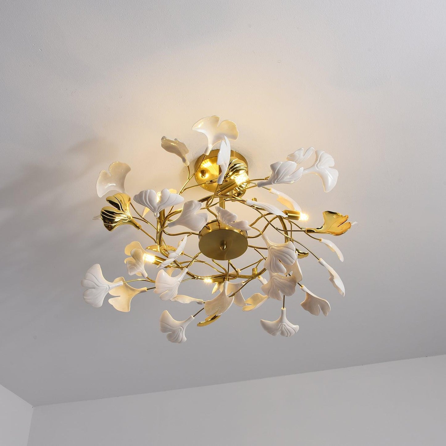 Gingko Gasolier Chandelier L