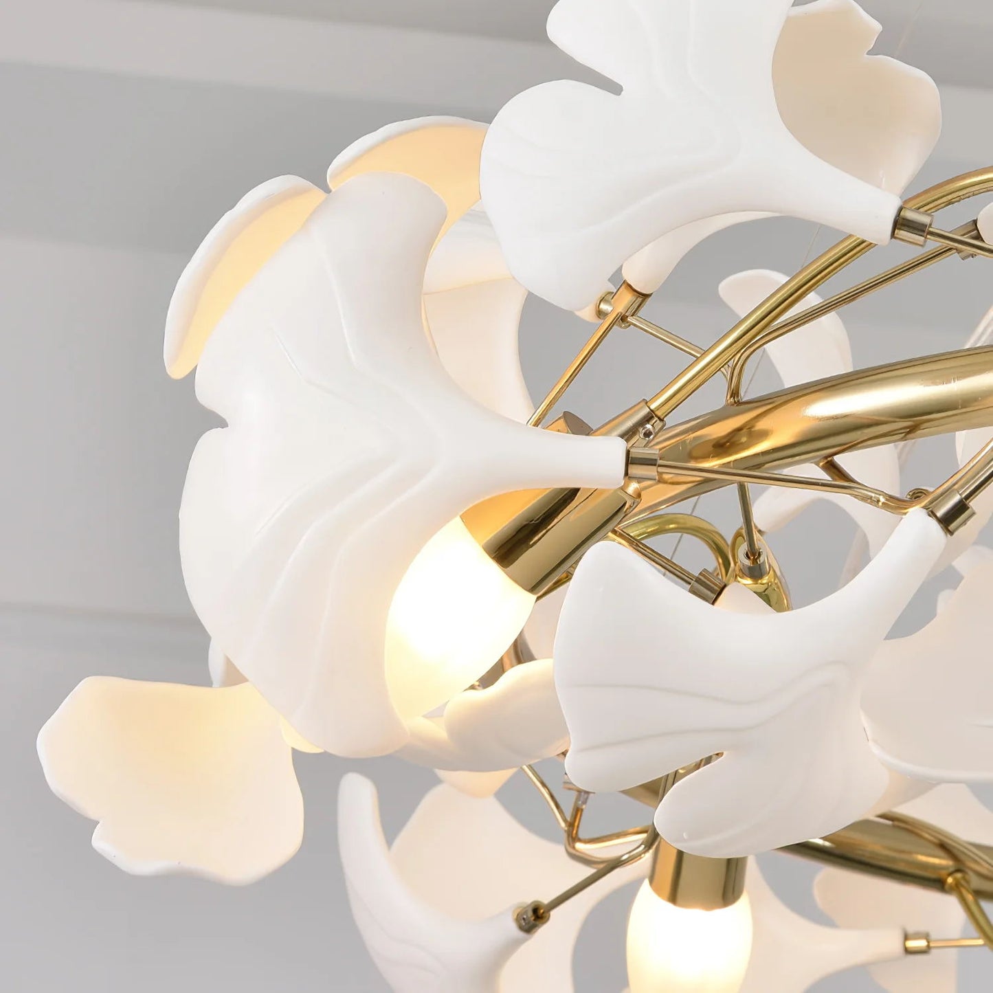 Gingko Leaves Ceiling fixture Chandelier