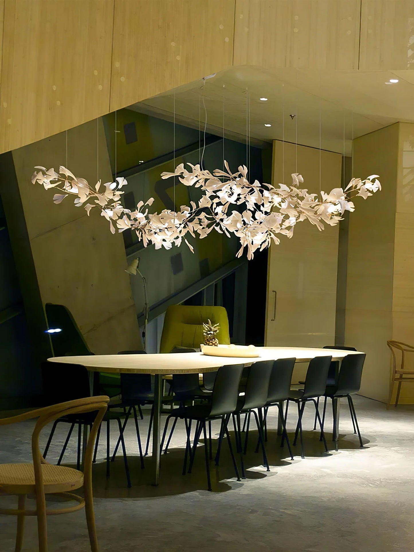 Gingko Leaves Ceiling fixture Chandelier