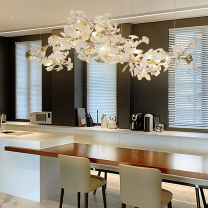 Gingko Leaves Ceiling fixture Chandelier