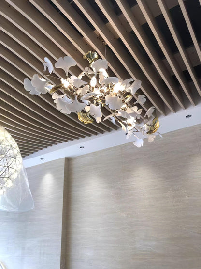 Gingko Ceiling fixture Chandelier N