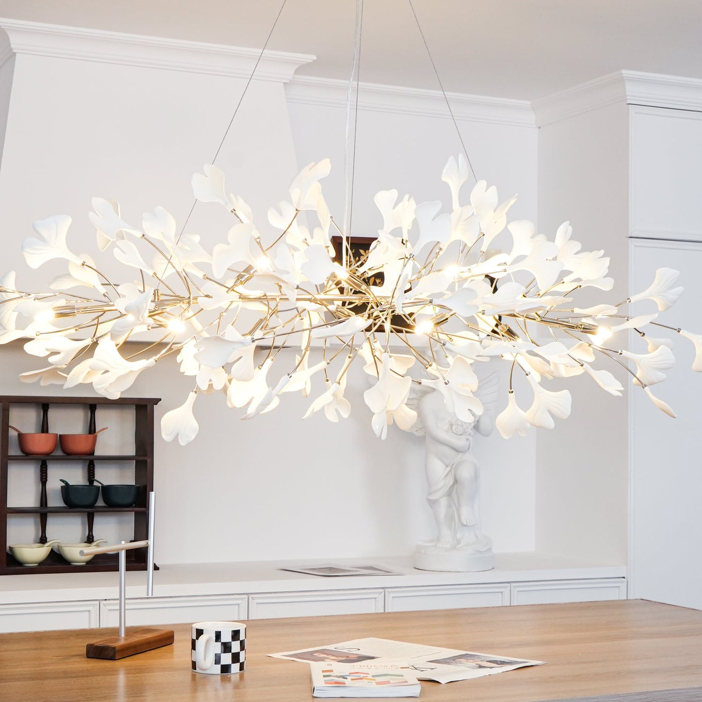 Gingko Ceiling fixture Chandelier N