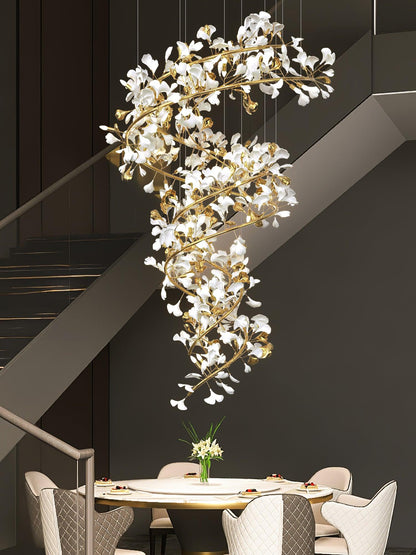 Gingko Crown Chandelier Q