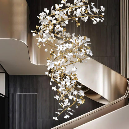 Gingko Crown Chandelier Q