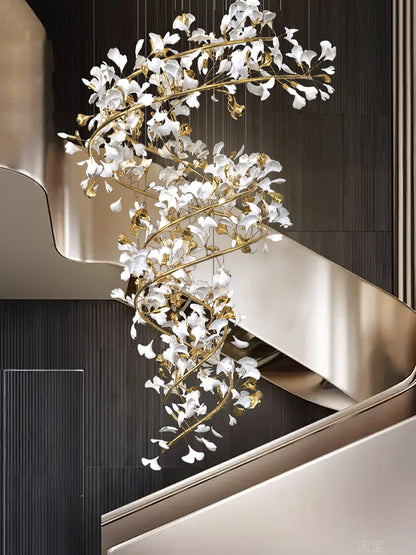 Gingko Crown Chandelier Q