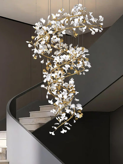 Gingko Crown Chandelier Q