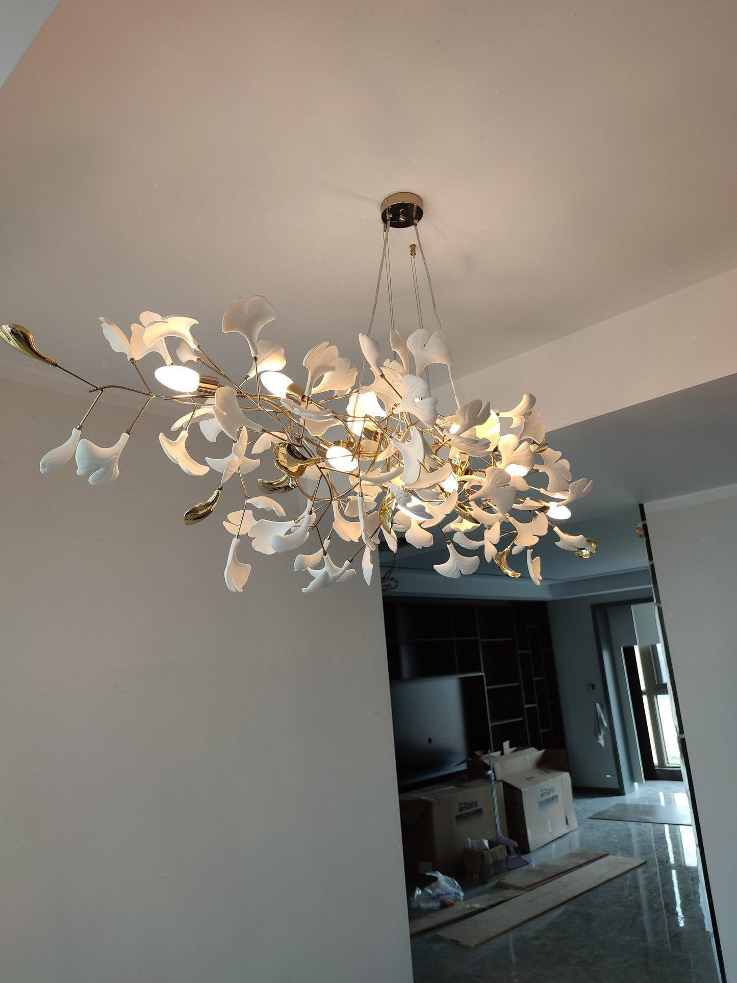 Gingko Ceiling fixture Chandelier S