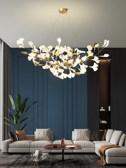 Gingko Ceiling fixture Chandelier S