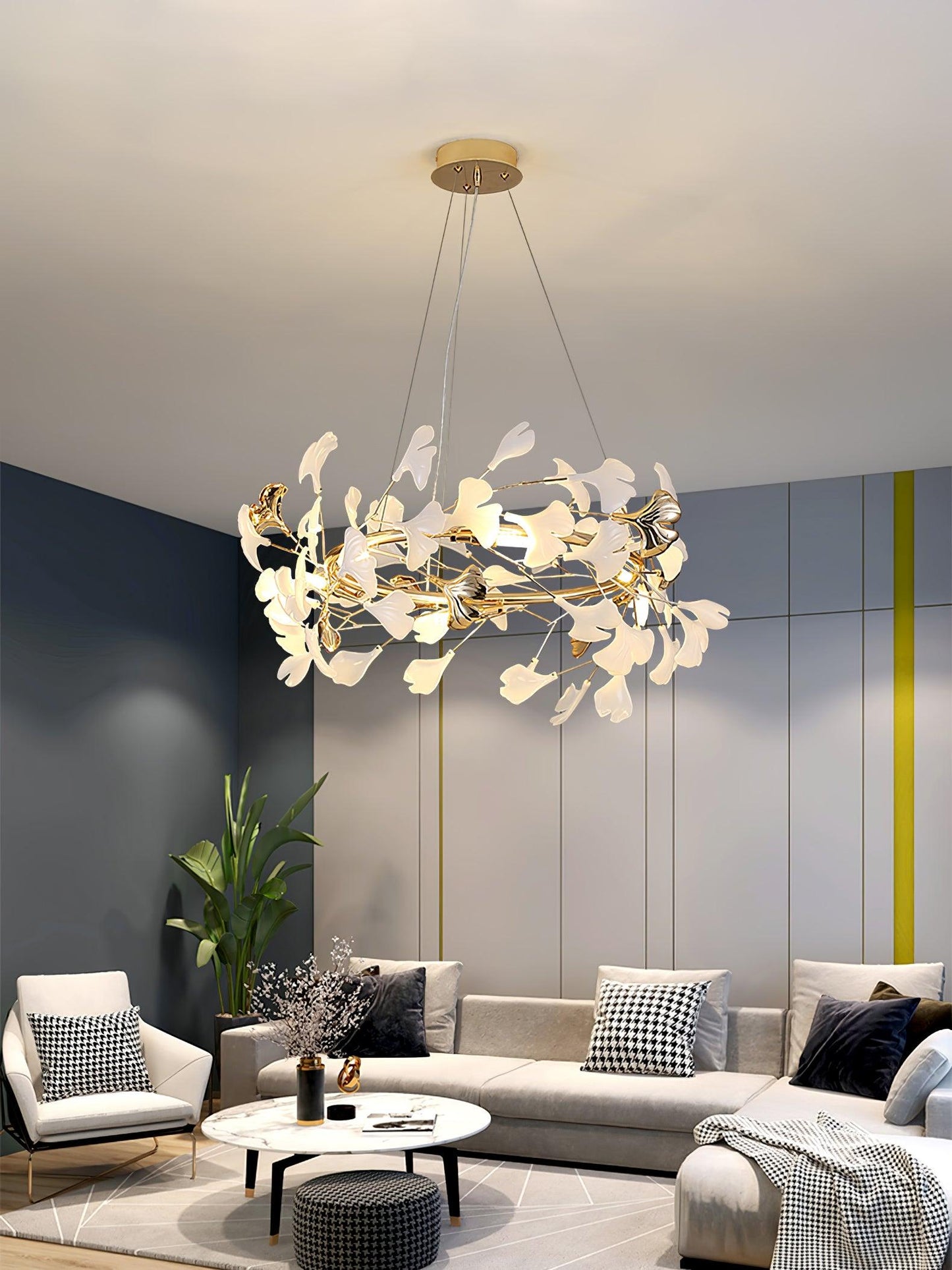 Gingko Electrolier Chandelier T