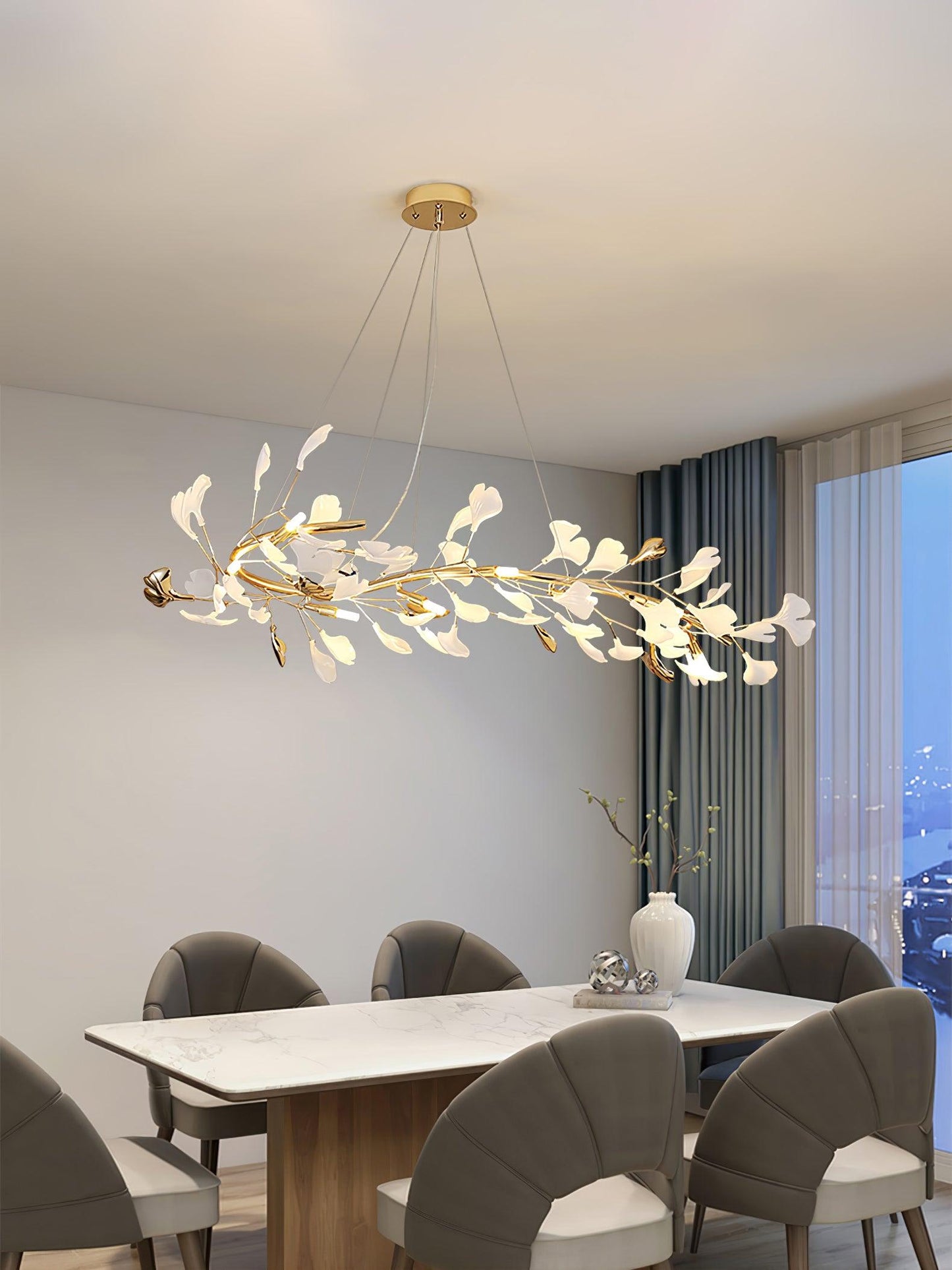 Gingko Electrolier Chandelier T