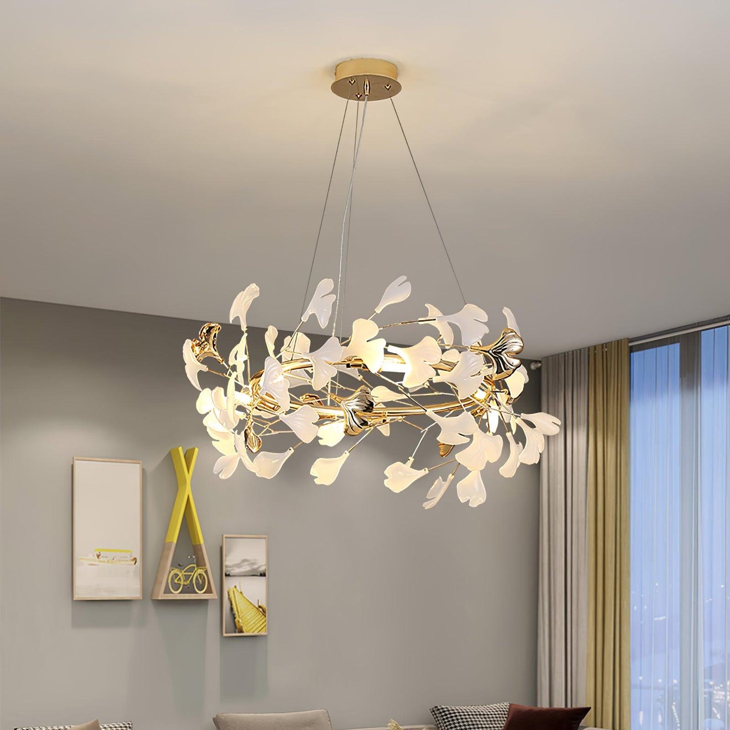 Gingko Electrolier Chandelier T