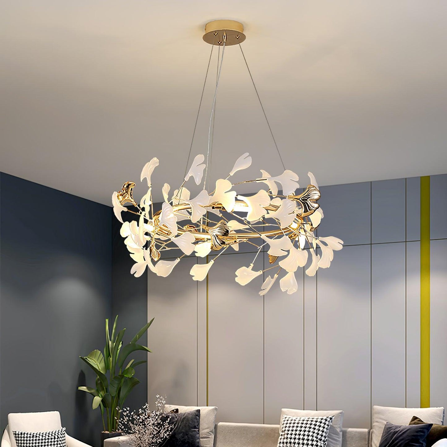 Gingko Electrolier Chandelier T