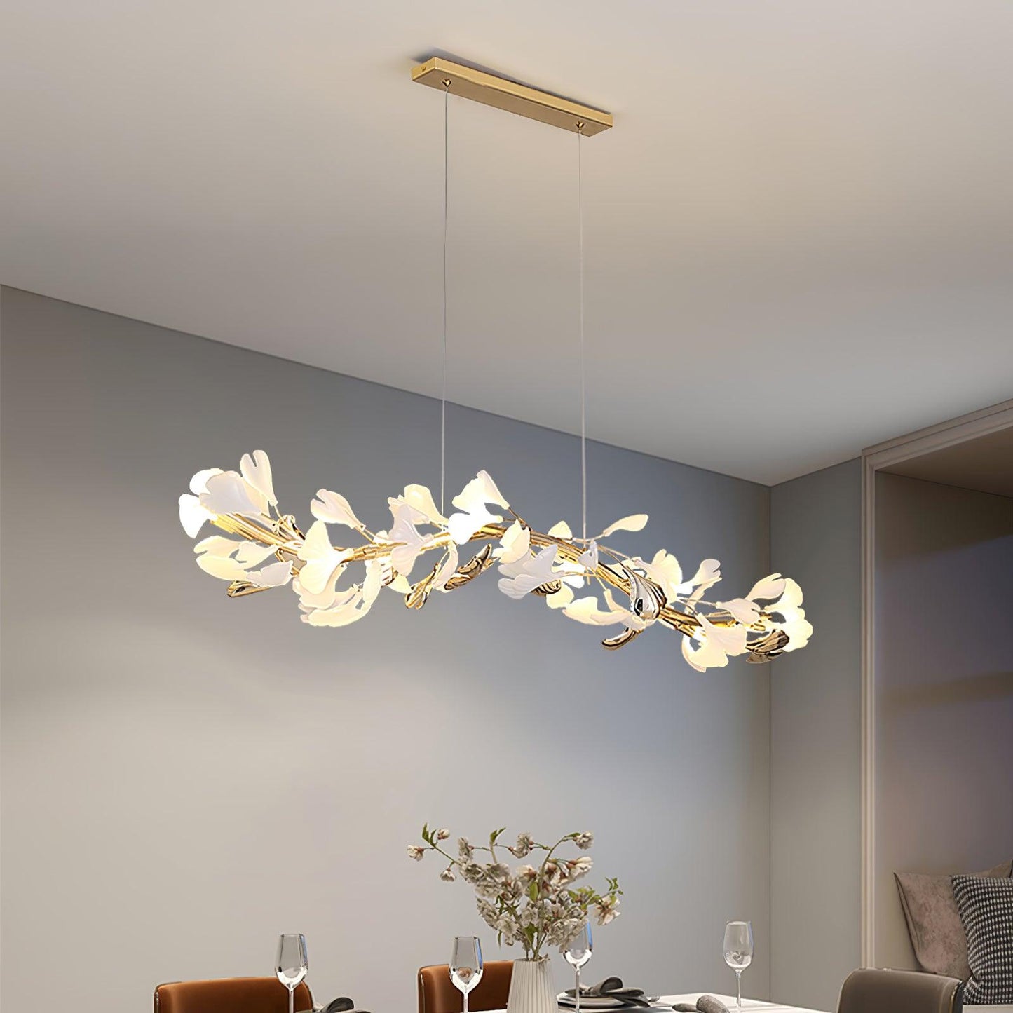 Gingko Electrolier Chandelier T