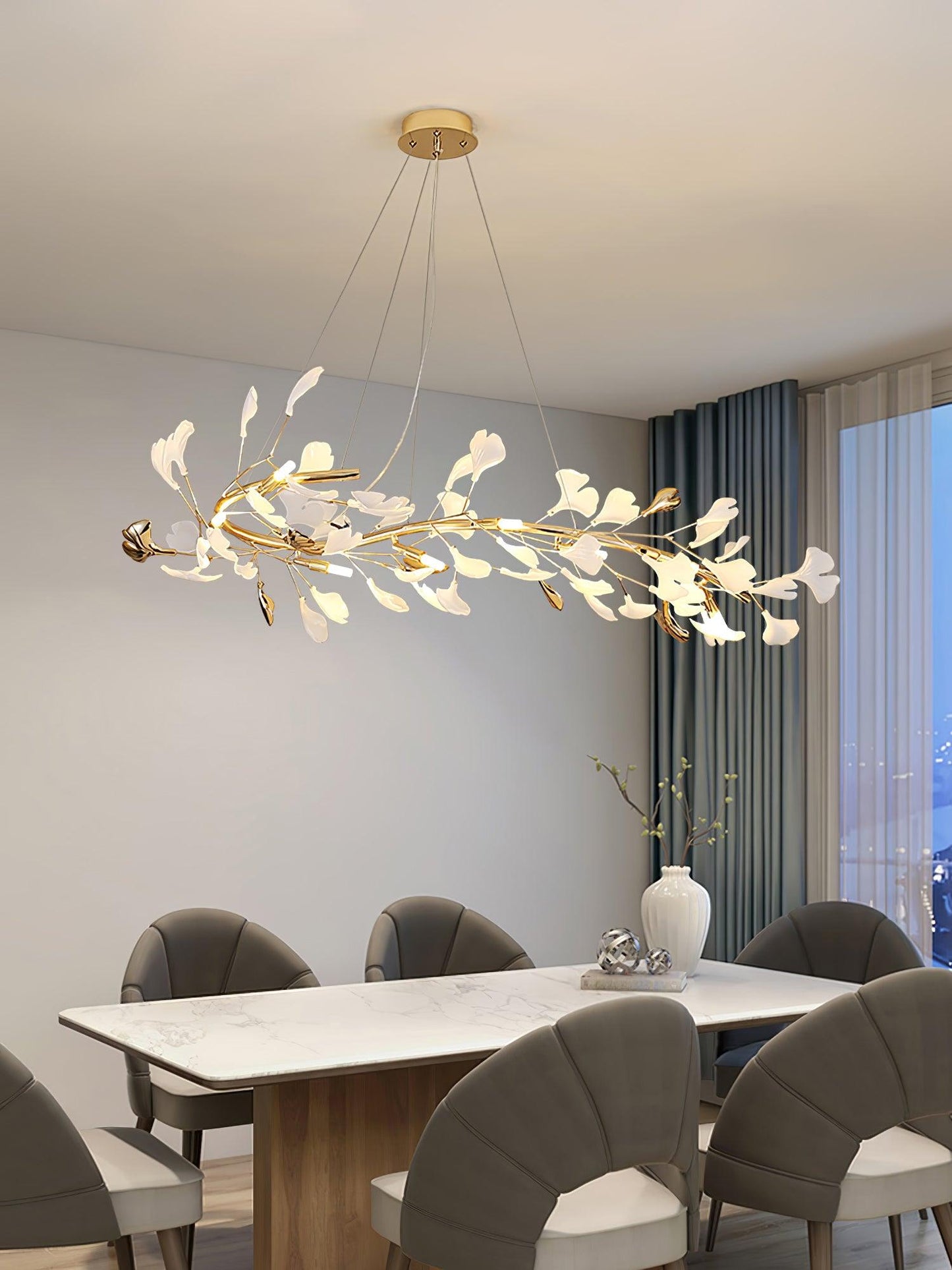 Gingko Electrolier Chandelier T