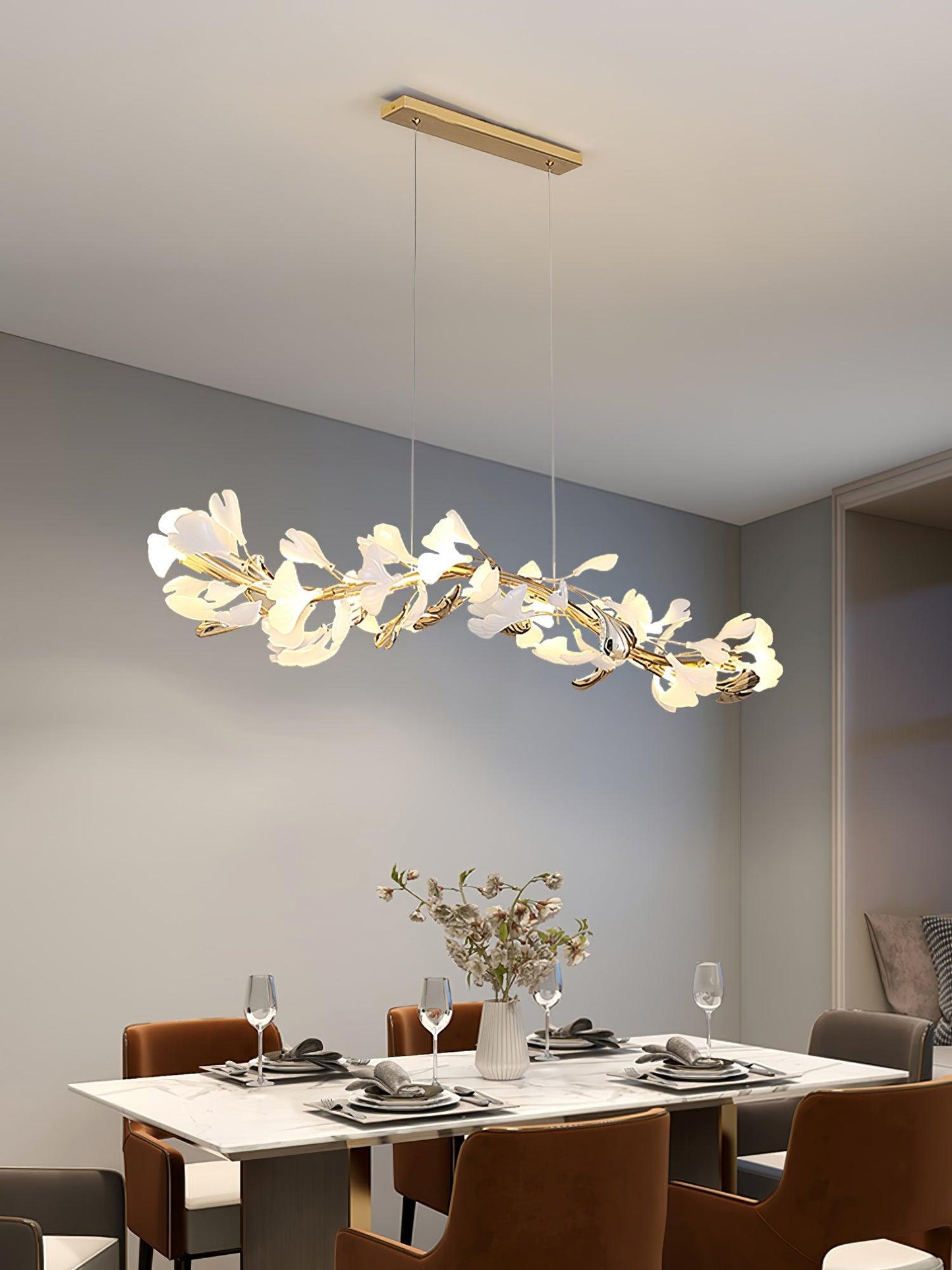 Gingko Electrolier Chandelier T