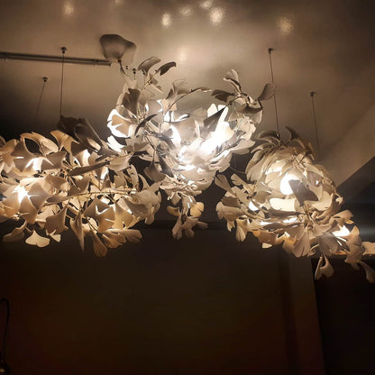 Gingko Leaves Ceiling fixture Chandelier