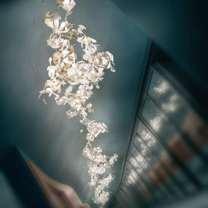 Gingko Leaves Ceiling fixture Chandelier