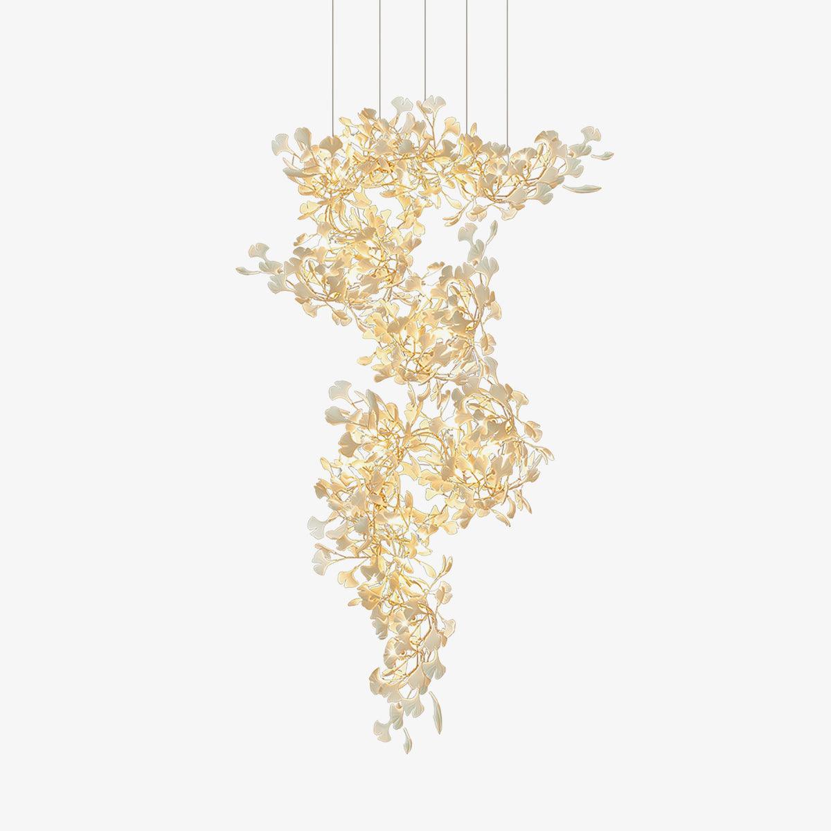 Gingko Ceiling fixture Chandelier F