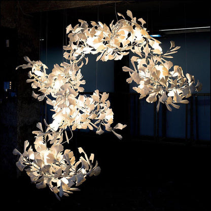 Gingko Ceiling fixture Chandelier F