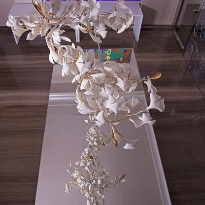 Gingko Ceiling fixture Chandelier F