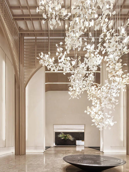 Gingko Ceiling fixture Chandelier F