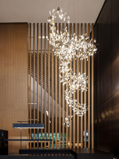 Gingko Ceiling fixture Chandelier F