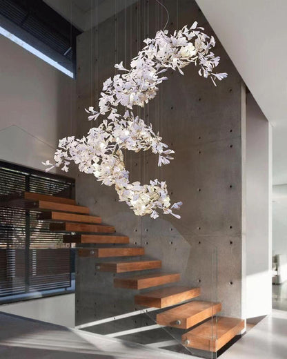 Gingko Ceiling fixture Chandelier F