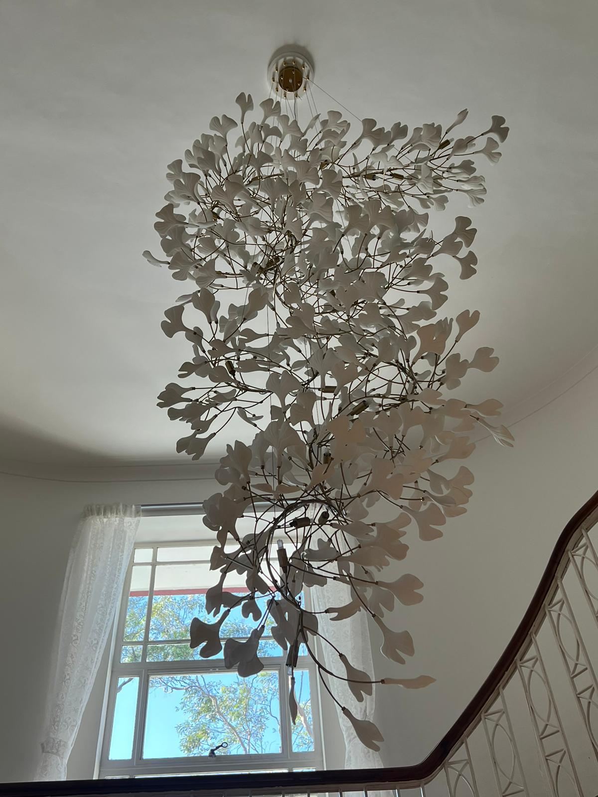 Gingko Ceiling fixture Chandelier F