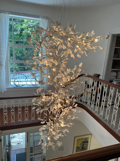 Gingko Ceiling fixture Chandelier F