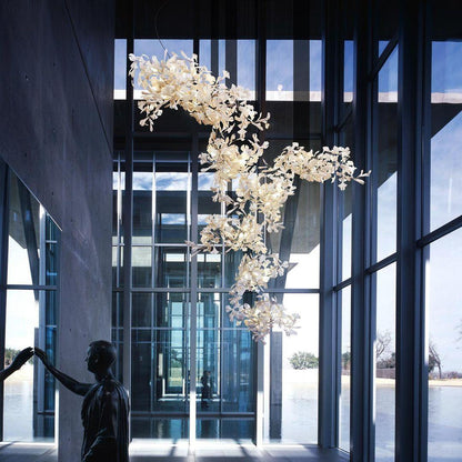 Gingko Ceiling fixture Chandelier F