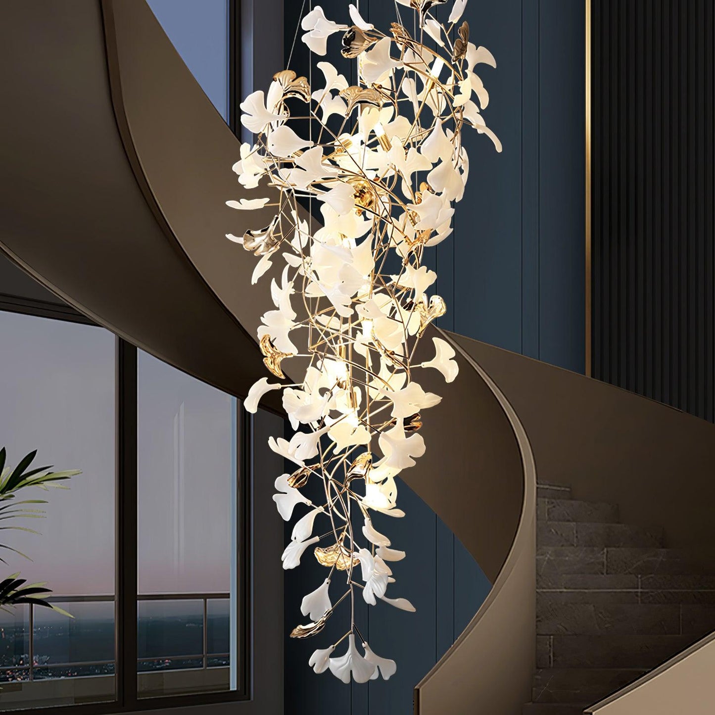 Gingko Ojo Crown Chandelier