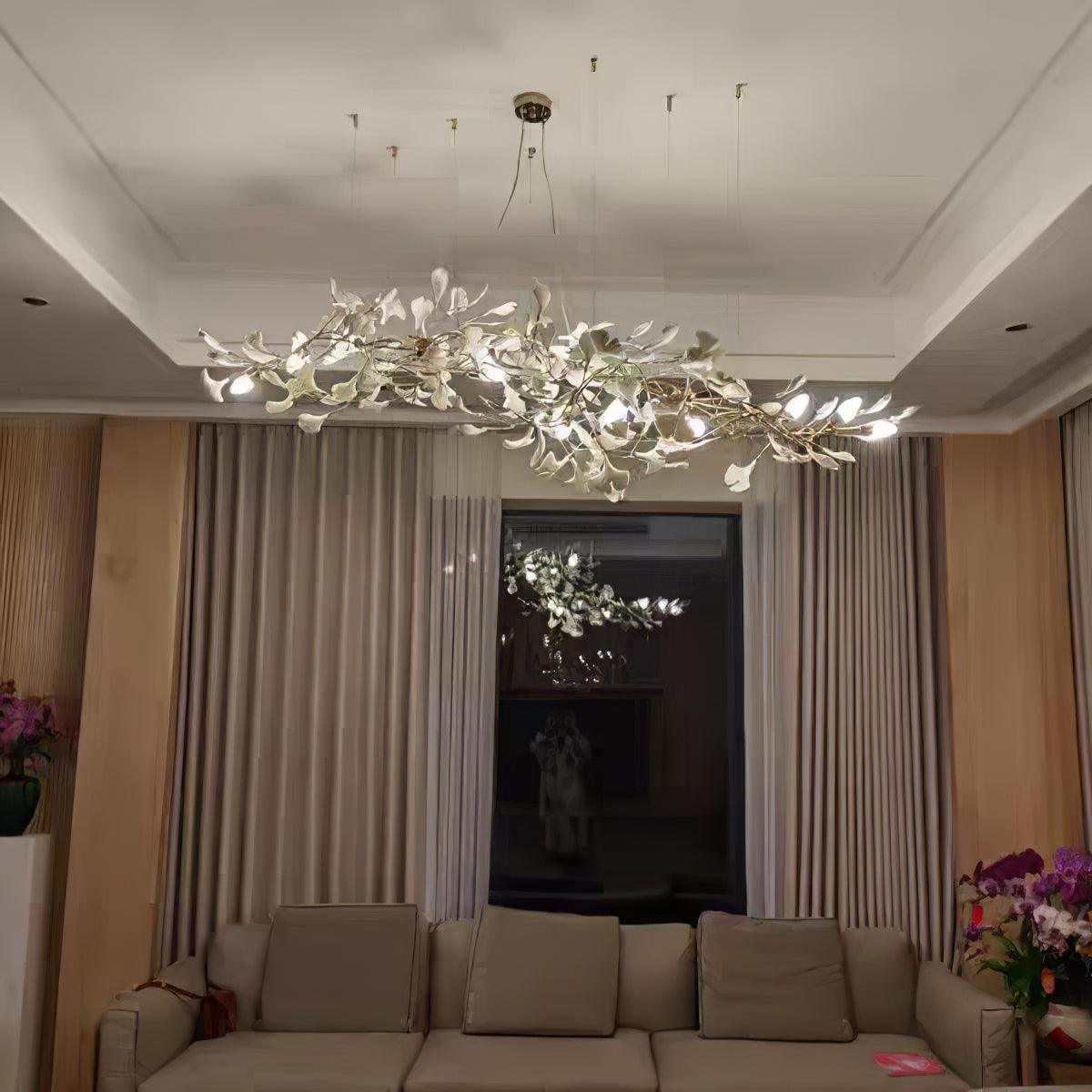 Gingko Candelabrum Chandelier B