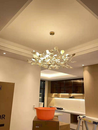 Gingko Candelabrum Chandelier B