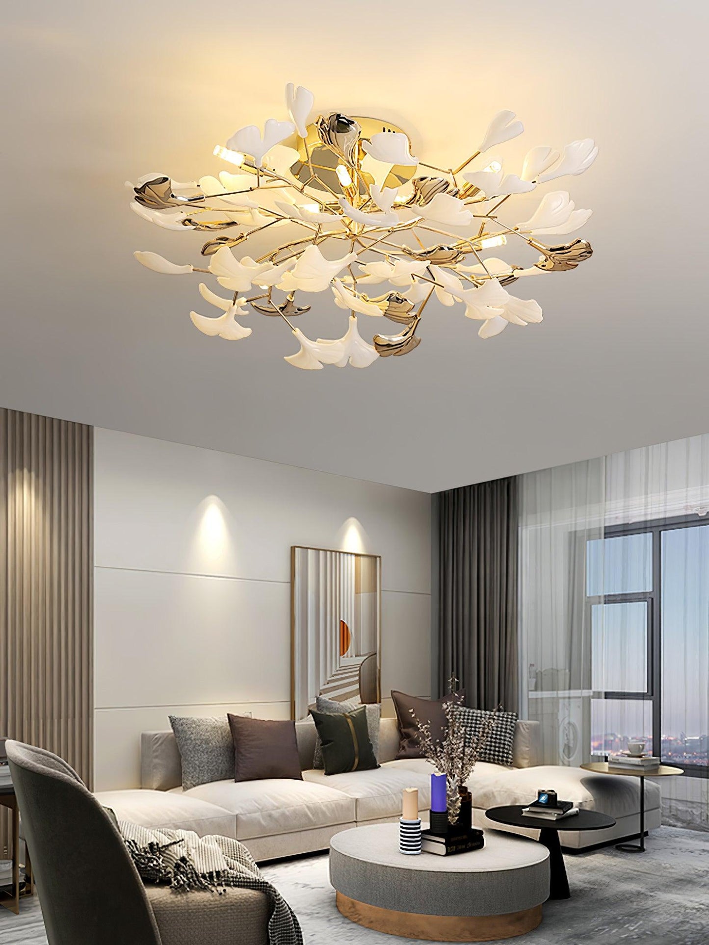 Gingko Rotating Ceiling fixture Ceiling Lamp