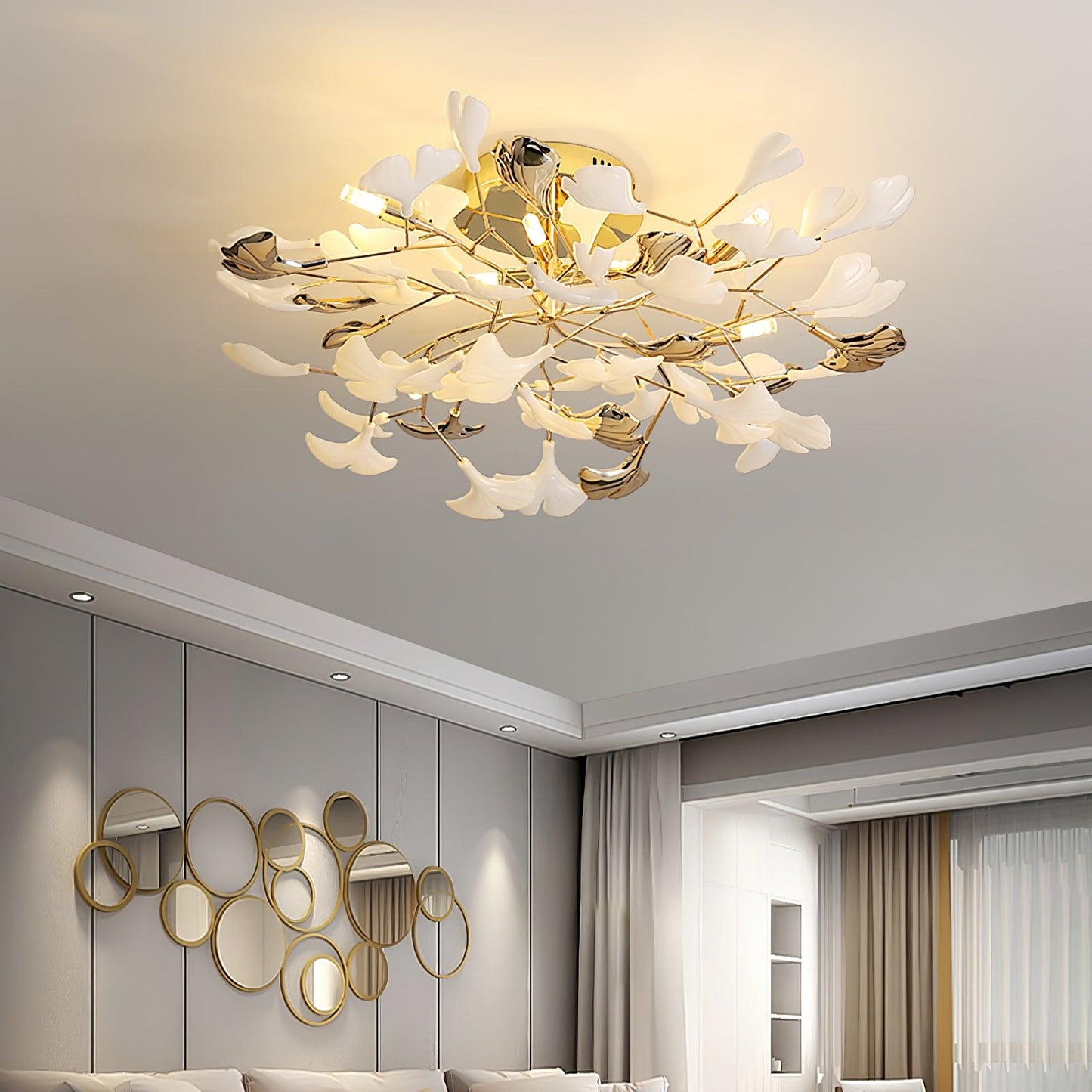 Gingko Rotating Ceiling fixture Ceiling Lamp