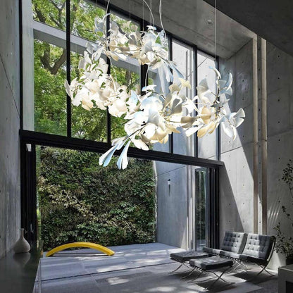 Gingko Ceiling fixture Chandelier E