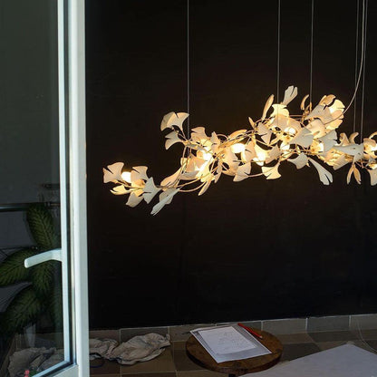 Gingko Ceiling fixture Chandelier E