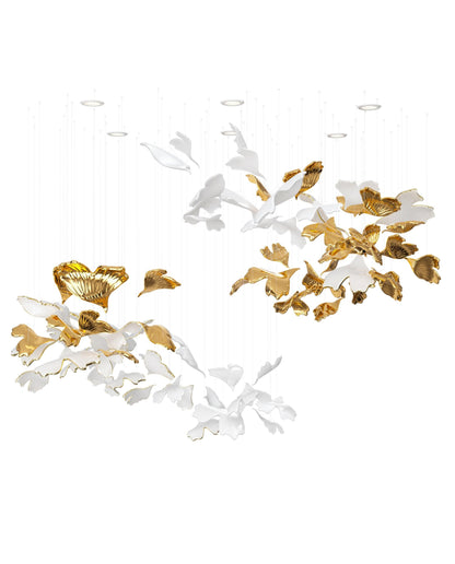 Ginkgo Tree Ceiling fixture Chandelier