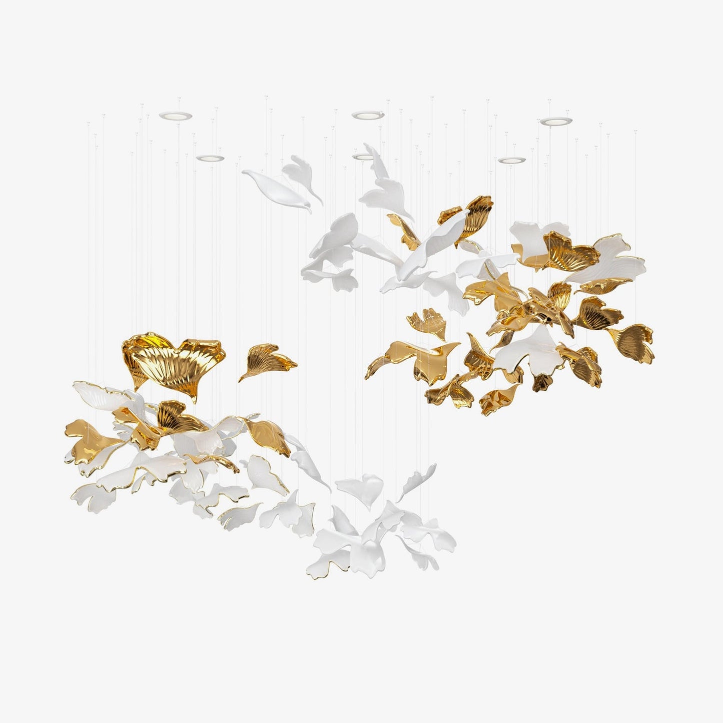 Ginkgo Tree Ceiling fixture Chandelier