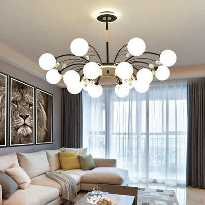 Glamorous Glass Raindrop Pendant light Chandeliers