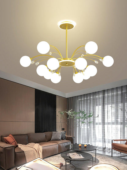 Glamorous Glass Raindrop Pendant light Chandeliers