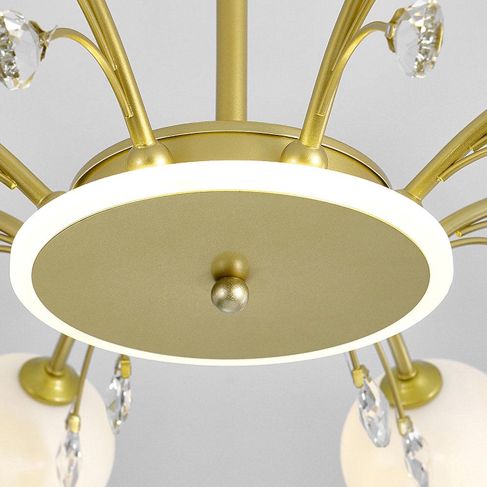 Glamorous Glass Raindrop Pendant light Chandeliers