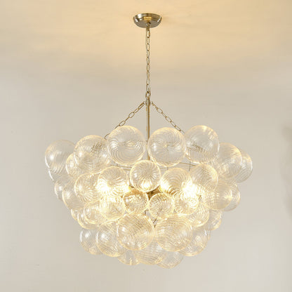 Glass Ball Bubbles Electrolier Chandelier