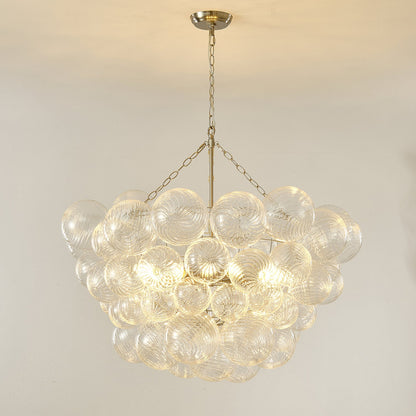 Glass Ball Bubbles Electrolier Chandelier